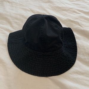Vintage Black Bucket Hat